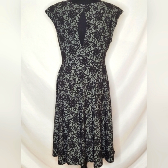 Torrid Lace Overlay Fit & Flare Dress - Size L - Picture 5 of 11
